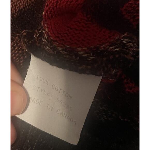 Vtg Norm Thompson Men's M Multicolor Coogie Collared Knit Pullover Sweater EUC - Picture 4 of 4